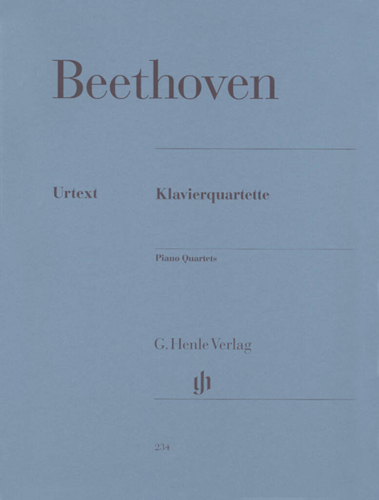 Ludwig van Beethoven: Piano Quartets: Quatuor pour Pianos | Musicroom.fr