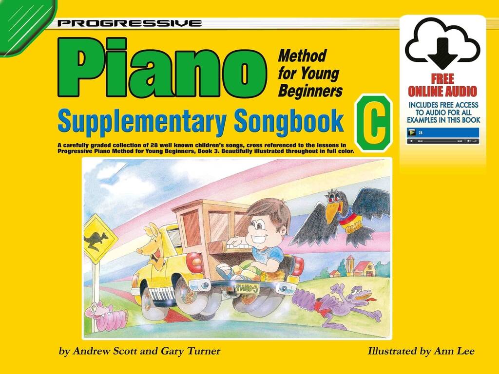 Progressive Piano Method for Young Beginners -C