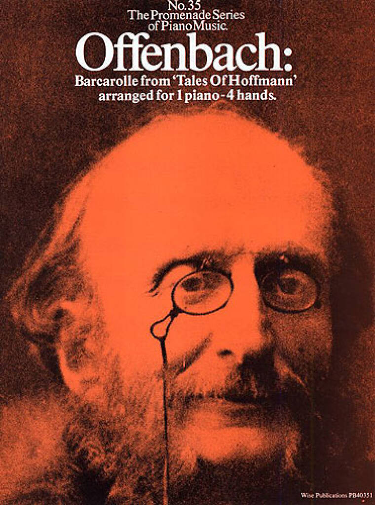 Jacques Offenbach: Barcarolle From 'Tales Of Hoffmann': Solo de Piano |  Musicroom.fr
