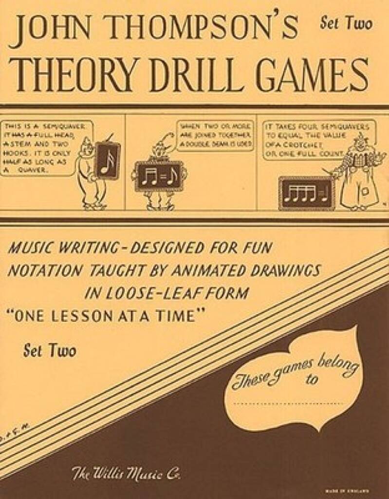 Theory Drill Games - Set Two