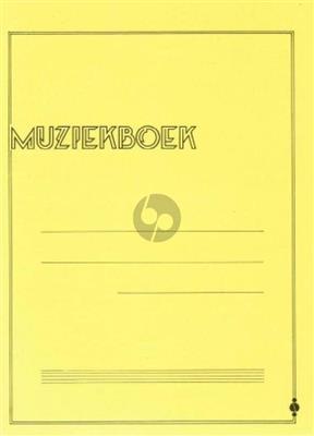 Muziekschrift 12 Balks ( Geel ): Papier à Musique