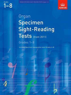 Organ Specimen Sight-Reading Tests: Orgue
