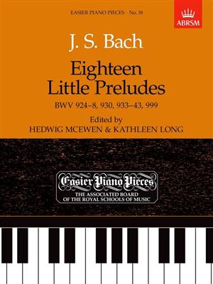 Johann Sebastian Bach: Eighteen Little Preludes: Solo de Piano