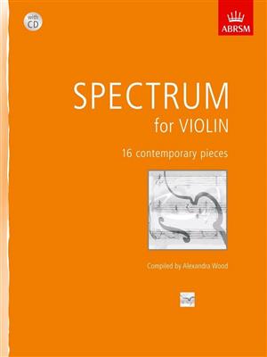 Alexandra Wood: Spectrum for Violin + CD: Solo pour Violons