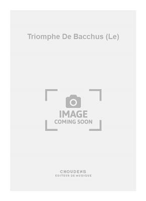 Claude Debussy: Triomphe De Bacchus (Le): Piano Quatre Mains