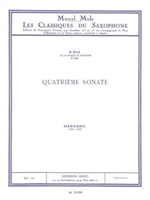 Georg Friedrich Händel: Flute Sonata No.4: Orchestre à Cordes et Solo