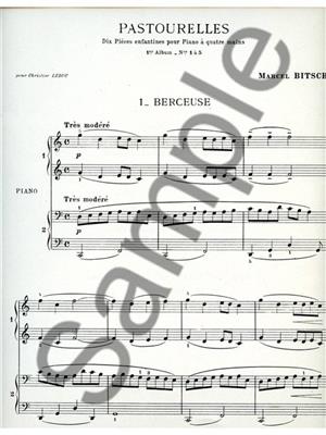 Marcel Bitsch: Pastourelles: Piano Quatre Mains