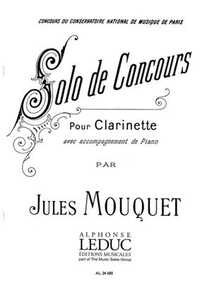 Jules Mouquet: Solo de Concours: Clarinette et Accomp.