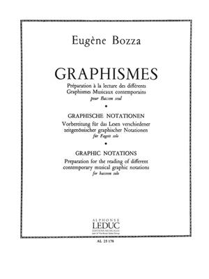 Eugène Bozza: Graphismes: Solo pour Basson