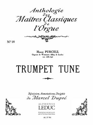 Henry Purcell: Trumpet Tune: Orgue