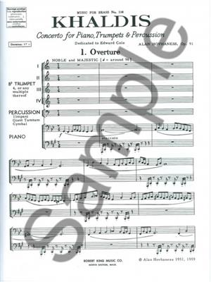 Alan Hovhaness: Alan Hovhaness: Khaldis: Trompette (Ensemble)