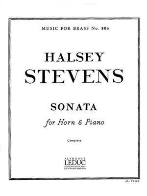 Halsey Stevens: Horn Sonata: Cor Français et Accomp.