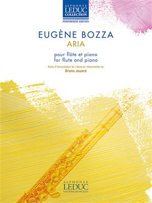 Eugène Bozza: Aria: Flûte Traversière et Accomp.