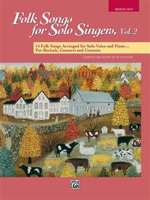 Folk Songs for Solo Singers, Vol. 2: Solo pour Chant