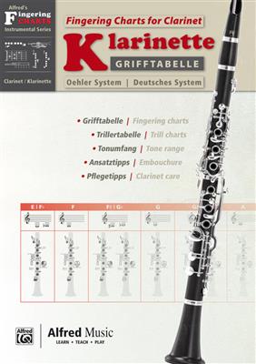 Fingering Charts Bb-Clarinet Oehler System: Solo pour Clarinette