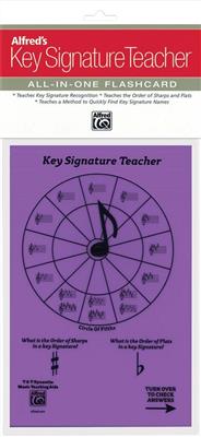 Alfred's Key Signature Teacher Purple