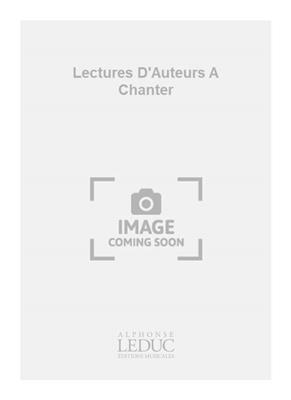Gartenlaub: Lectures D'Auteurs A Chanter: Chant et Autres Accomp.