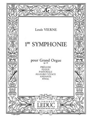 Louis Vierne: Symphonie No. 1 Op. 14: Orgue