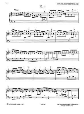 Domenico Scarlatti: Sonates Volume 1 K1 - K52: Clavecin