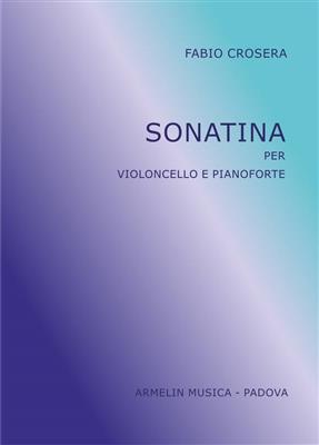 Fabio Crosera: Sonatina per violoncello e pianoforte: Piano Quatre Mains
