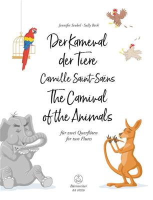 Camille Saint-Saëns: The Carnival Of Animals For Two Flutes: Duo pour Flûtes Traversières