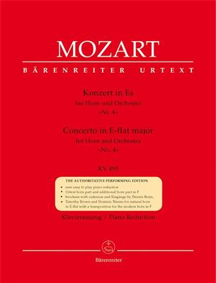 Wolfgang Amadeus Mozart: Horn Concerto in E-flat major No. 4: Cor Français et Accomp.