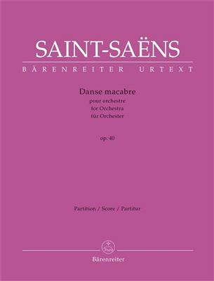 Camille Saint-Saëns: Dance Macabre Op. 40 - Full Score: Orchestre Symphonique