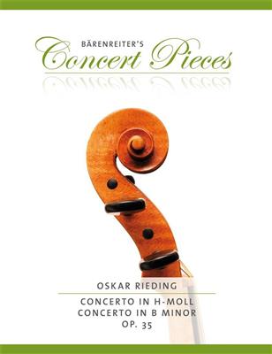 Oscar Rieding: Concert B Op.35: Violon et Accomp.