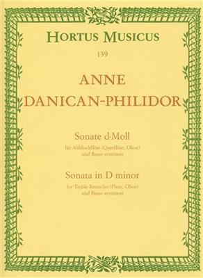 Danican-Philido: Sonate D: Flûte à Bec