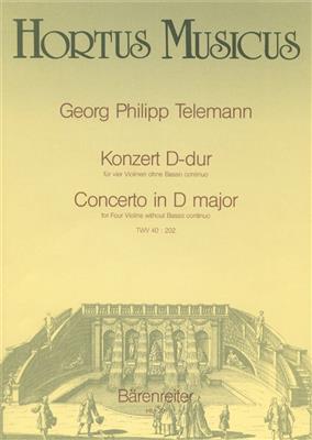 Georg Philipp Telemann: Concerto In D TWV 40: Violons (Ensemble)