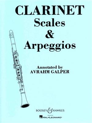 Avrahm Galper: Scales & Arpeggios: Solo pour Clarinette