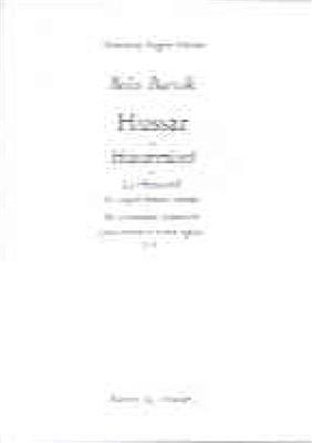 Béla Bartók: Hussar: Voix Hautes A Cappella