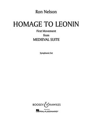 Ron Nelson: Medieval Suite - Nr. 1 Homage to Leonin: Orchestre d'Harmonie