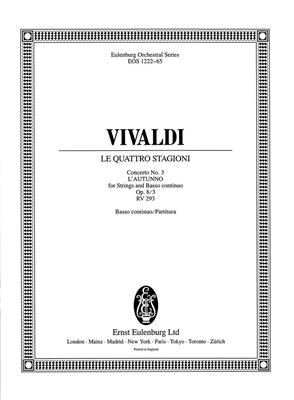 Antonio Vivaldi: Die vier Jahreszeiten op. 8/3 RV 293 / PV 257: Cordes (Ensemble)