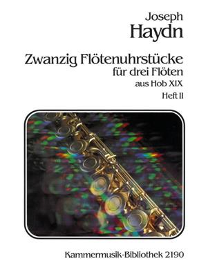 Franz Joseph Haydn: 20 Flötenuhrstücke Hob XIX 2: Flûtes Traversières (Ensemble)