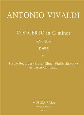 Antonio Vivaldi: Concerto In G Minor RV 105: Ensemble de Chambre
