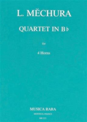 Leopold Mechura: Quartett in B: Cor d'Harmonie (Ensemble)