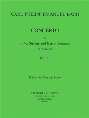 Carl Philipp Emanuel Bach: Flötenkonzert a-moll Wq 166: Ensemble de Chambre