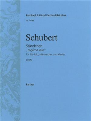 Franz Schubert: Ständchen: Chœur Mixte et Accomp.