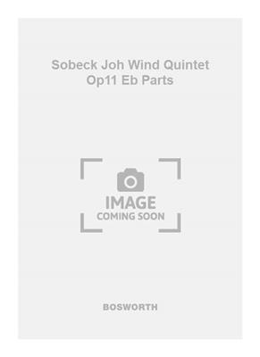 Sobeck Joh Wind Quintet Op11 Eb Parts: Quintette à Vent