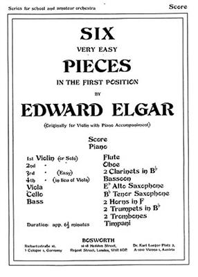 Edward Elgar: Six Very Easy Pieces Op.22: Orchestre Symphonique