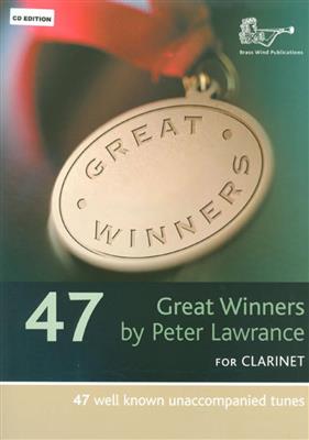 Great Winners for Clarinet: (Arr. Peter Lawrance): Solo pour Clarinette
