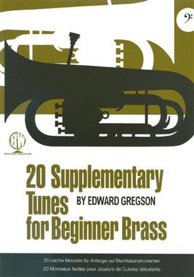 Edward Gregson: 20 Supplementary Tunes For Beginner Brass: Solo pourTrombone