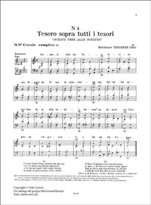 Johann Sebastian Bach: Corali A 4 Voci Miste Vol. 1 (Schinelli): Chœur Mixte et Accomp.