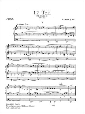 Trios (12) Op. 39
