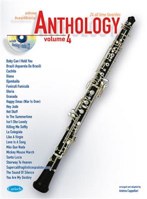 Anthology Oboe Vol. 4: (Arr. Andrea Cappellari): Solo pour Hautbois
