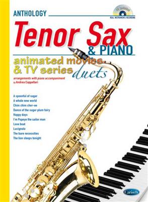 Andrea Cappellari: Animated Movies and TV Duets for Tenor Sax & Piano: Saxophone Ténor et Accomp.