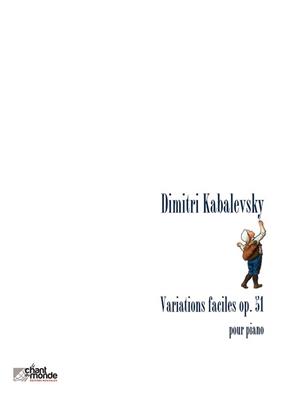 Dmitri Kabalevsky: Variations faciles op. 51: Solo de Piano