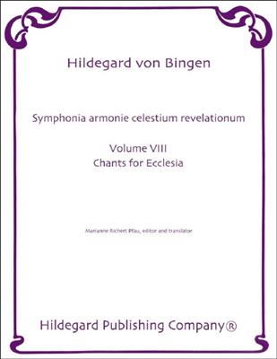 Hildegard von Bingen: Chants for Ecclesia: (Arr. Marianne Pfau): Chœur Mixte et Accomp.