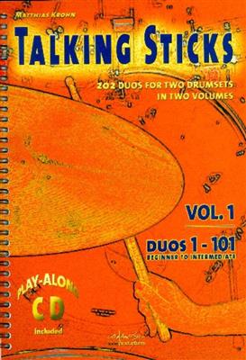Matthias Krohn: Talking Sticks vol. 1 for 2 Drumsets: Batterie